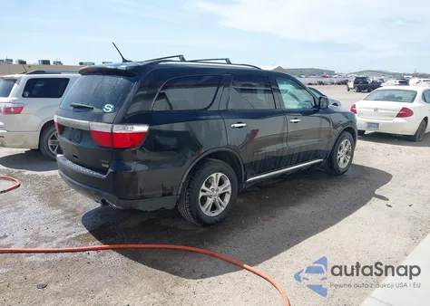 2013 Dodge Durango Crew z USA, uszkodzony, nr VIN 1C4RDJDG0DC664649